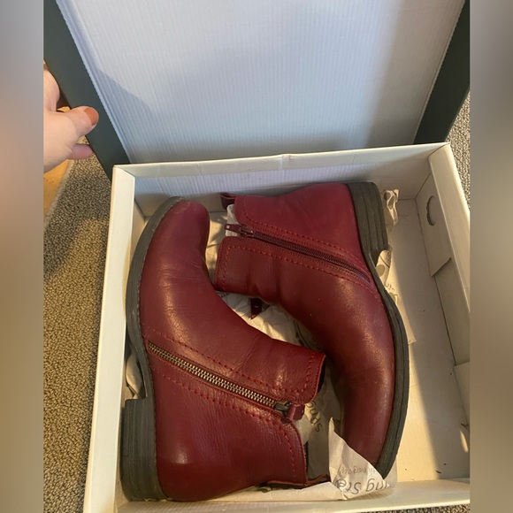 Spring Step Shoes - Spring Step Bordeaux Ankle Boots NEW